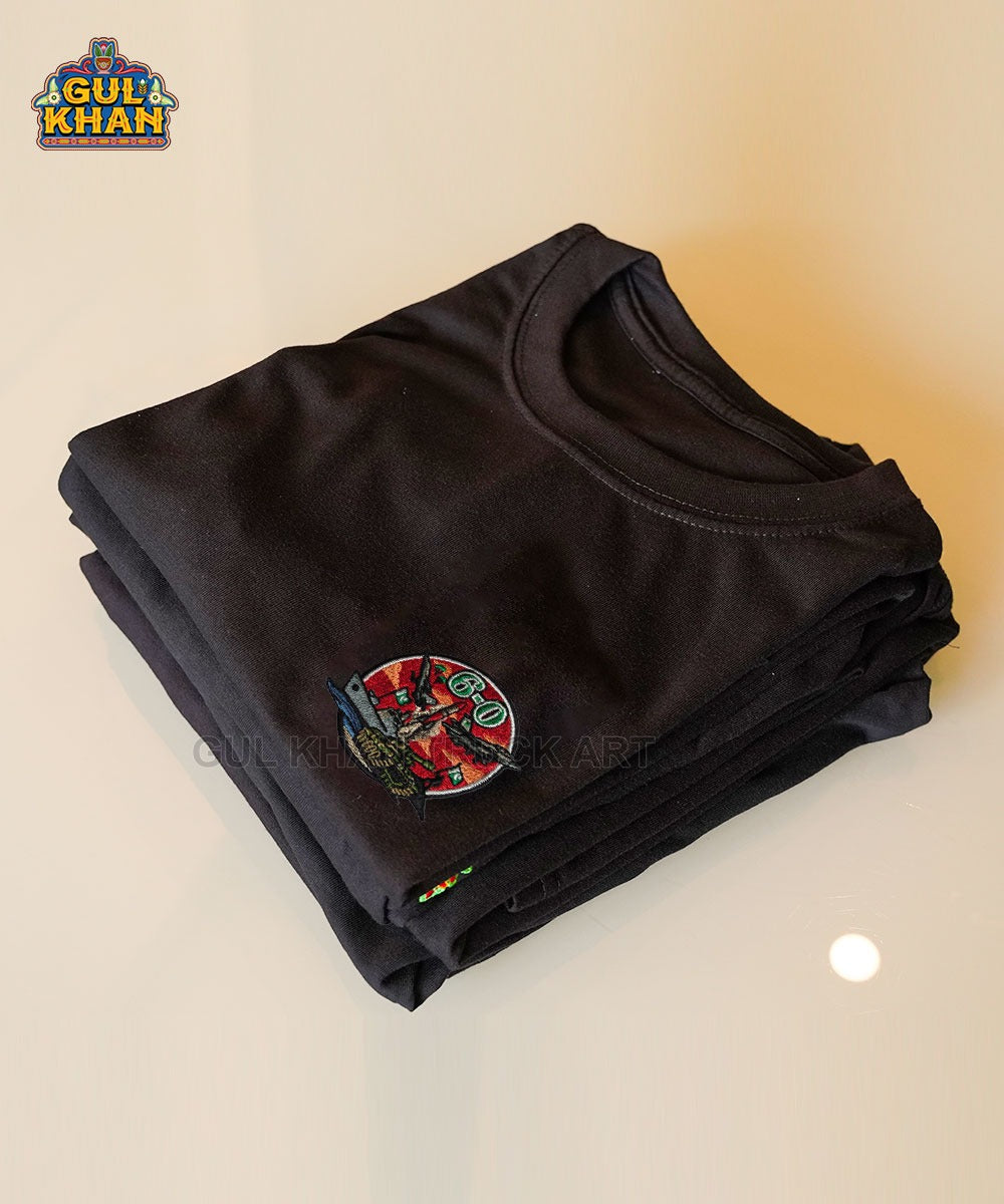 6-0 Premium Embroidered Patch T-Shirt