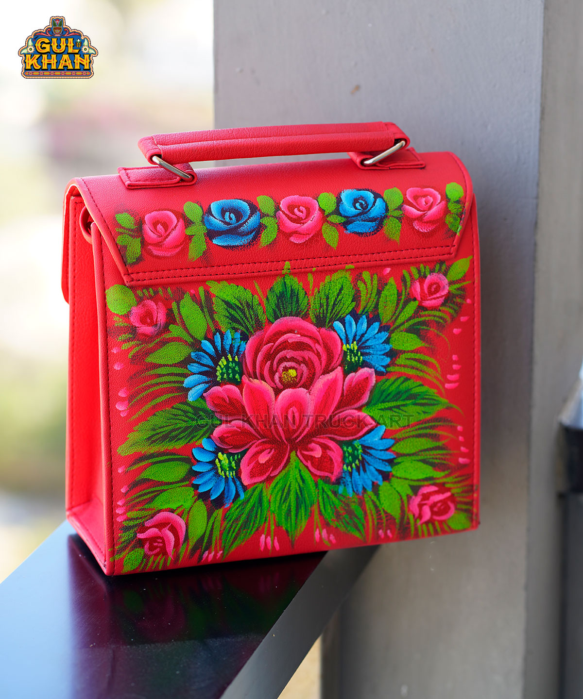 Handpainted Handbag 1012