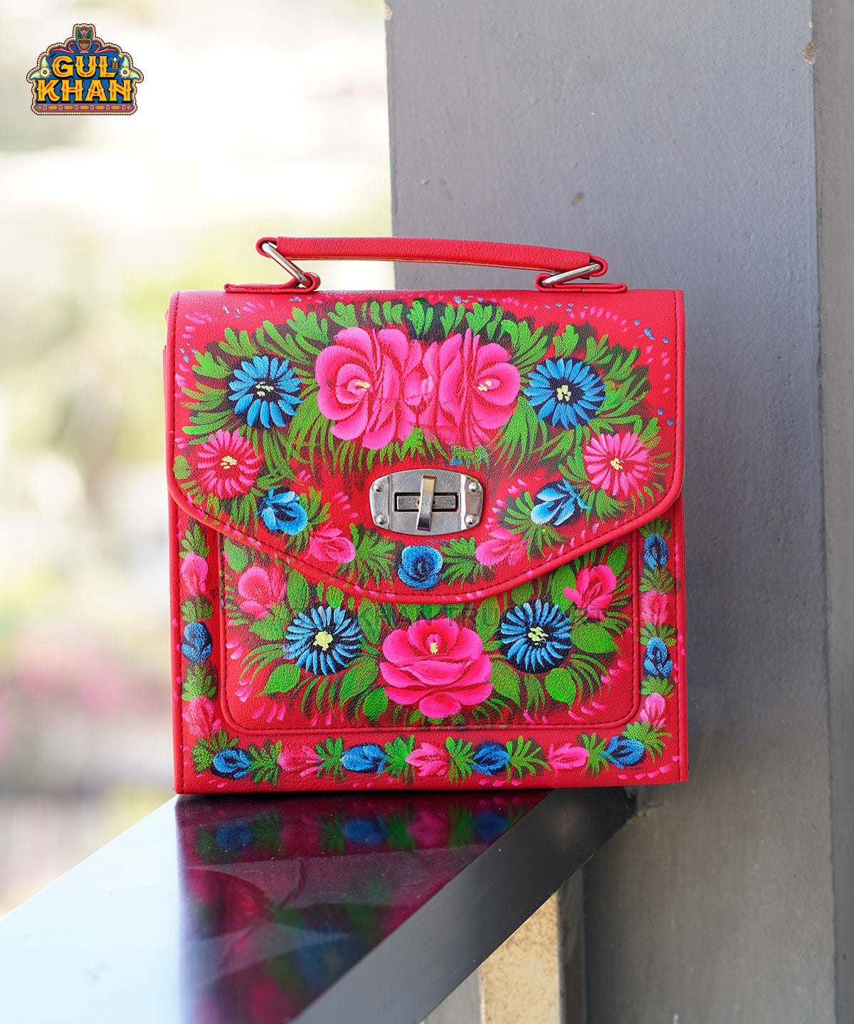 Handpainted Handbag 1012