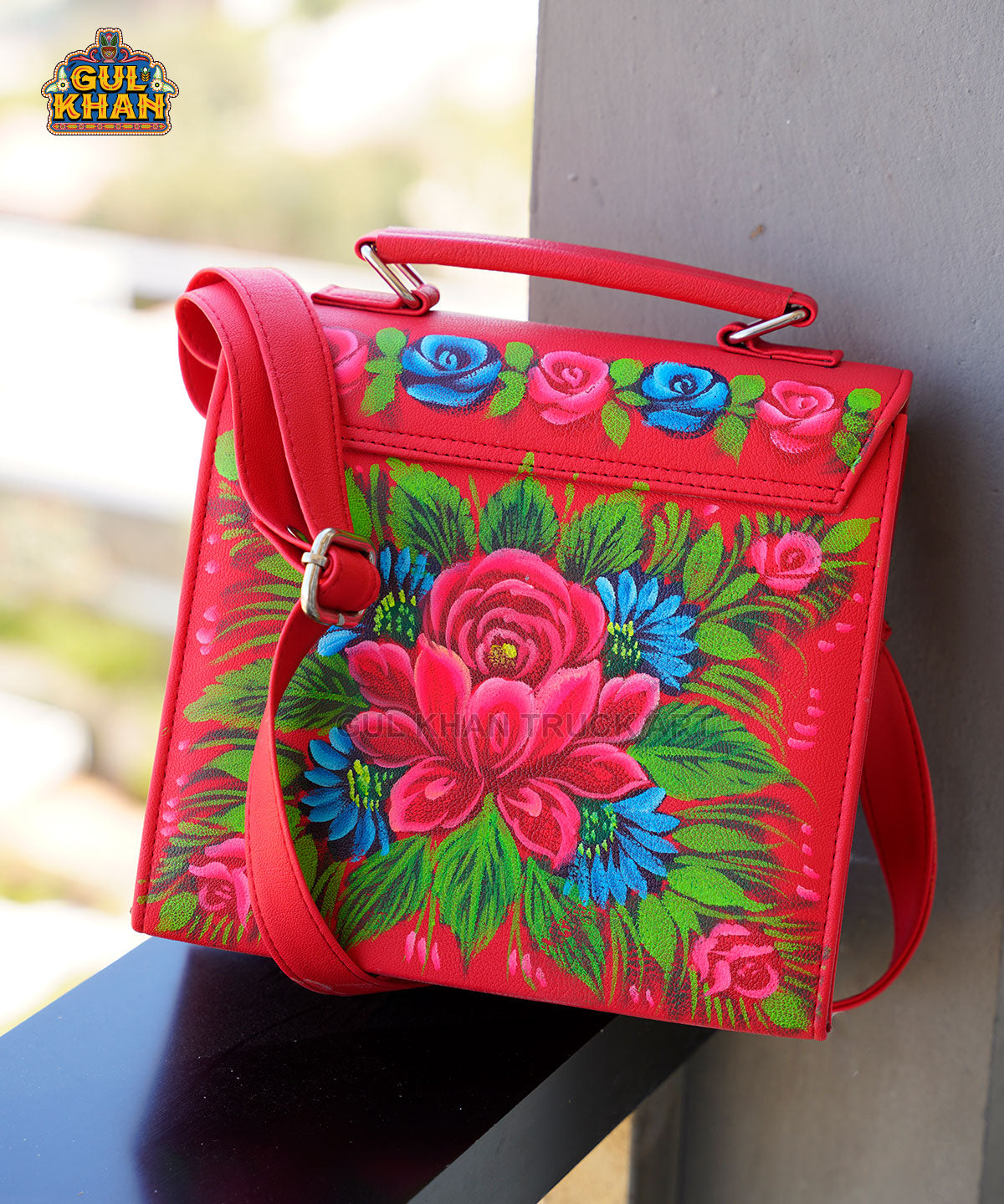 Handpainted Handbag 1012