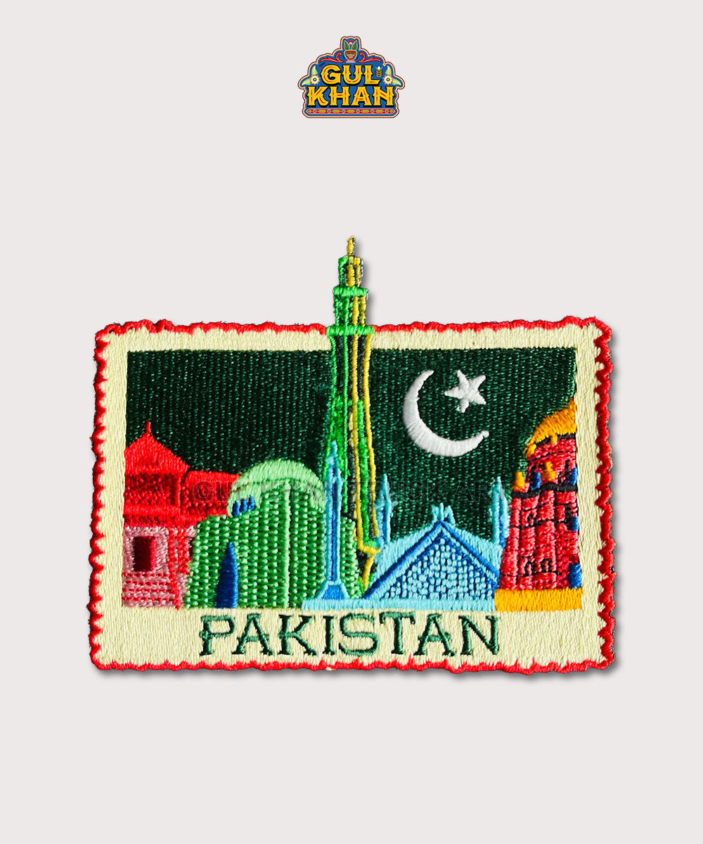 Pakistan Premium Embroidered Patch
