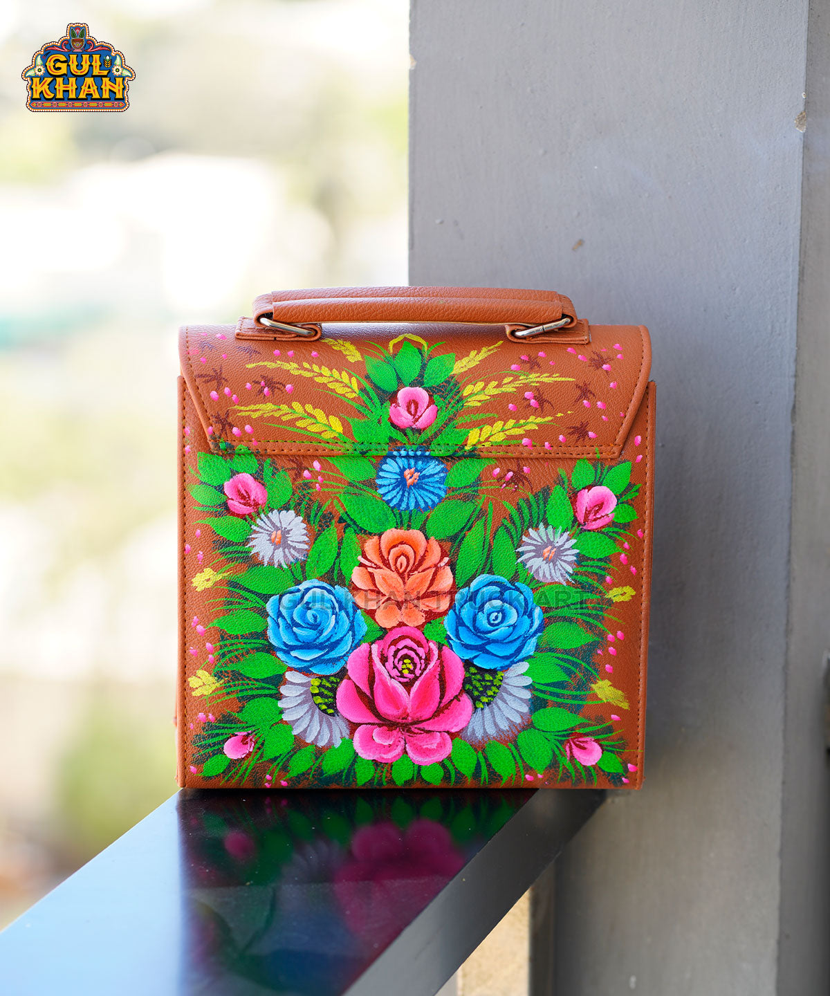 Handpainted Handbag 1013