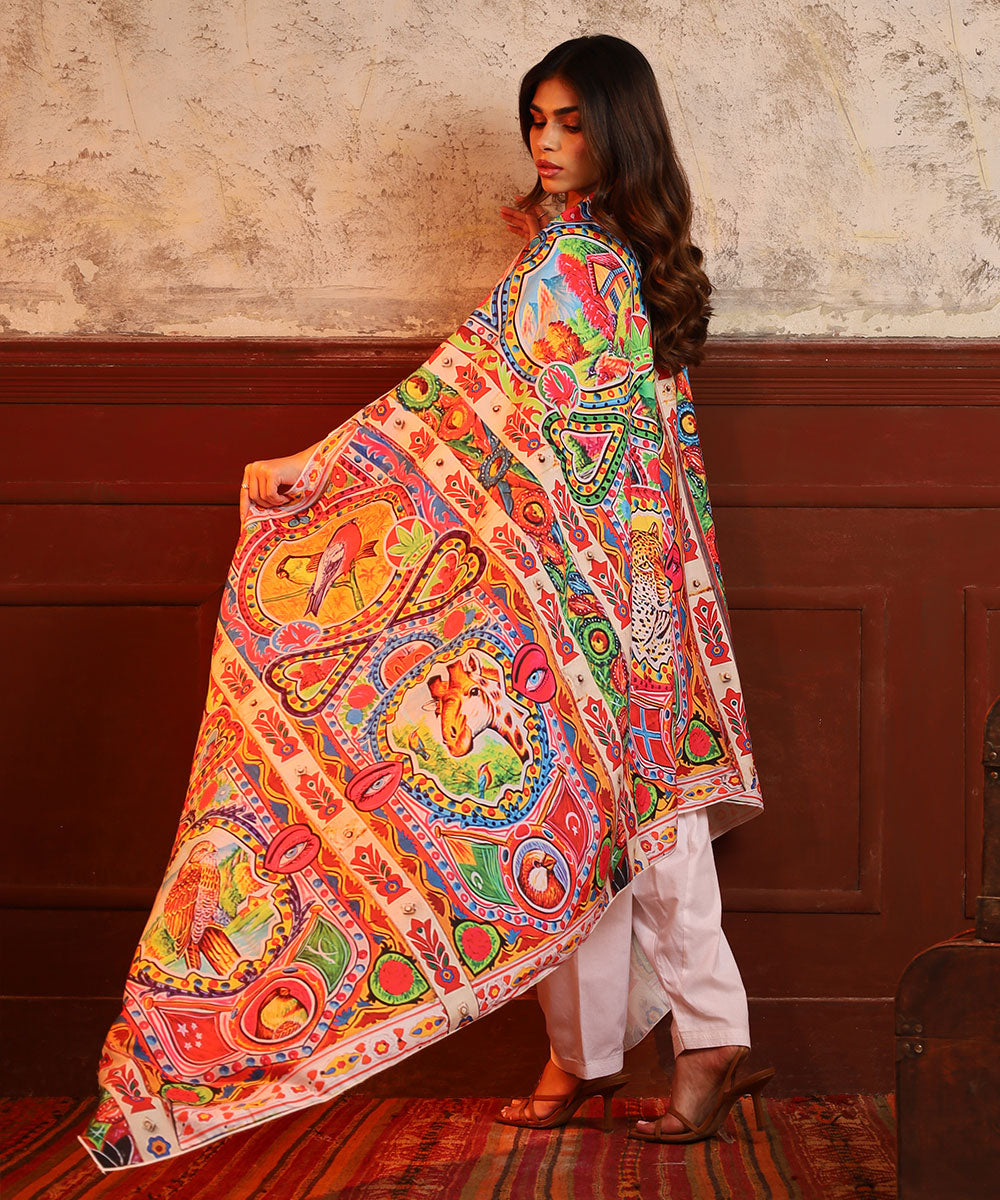 Traditional Truck Art Shawls