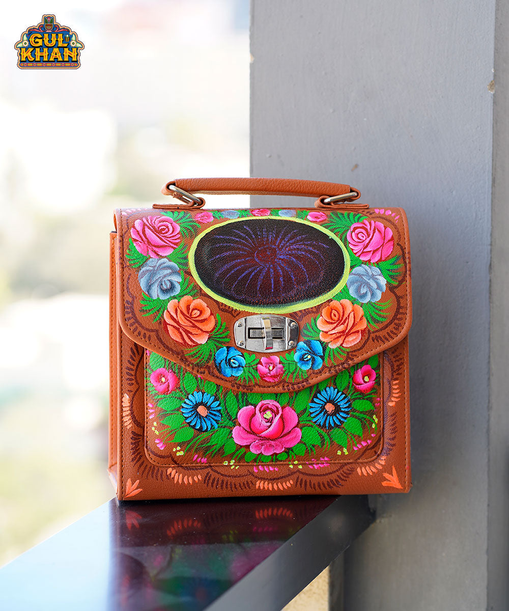 Handpainted Handbag 1013