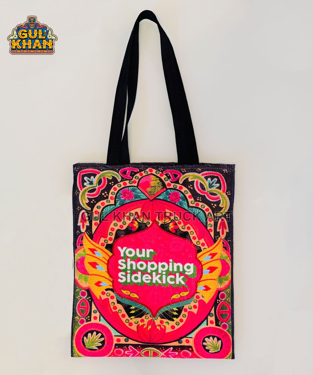 Shopping Sidekick Truck Art Tote Bag