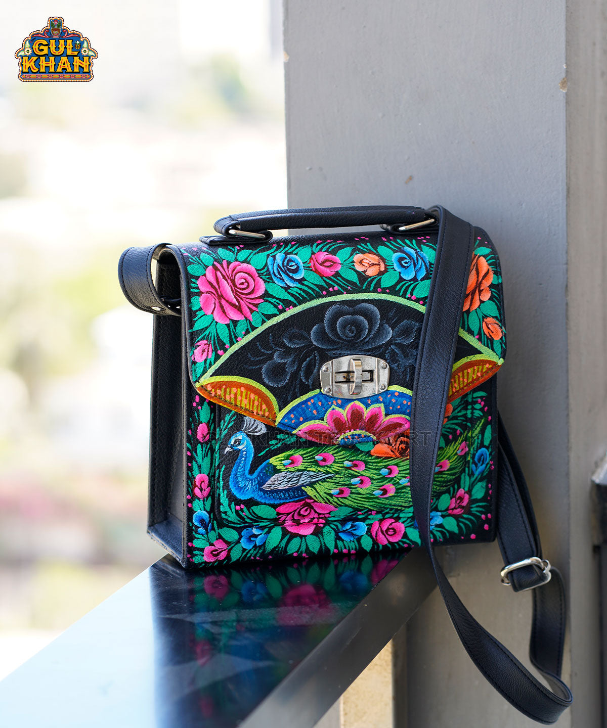 Handpainted Handbag 1014