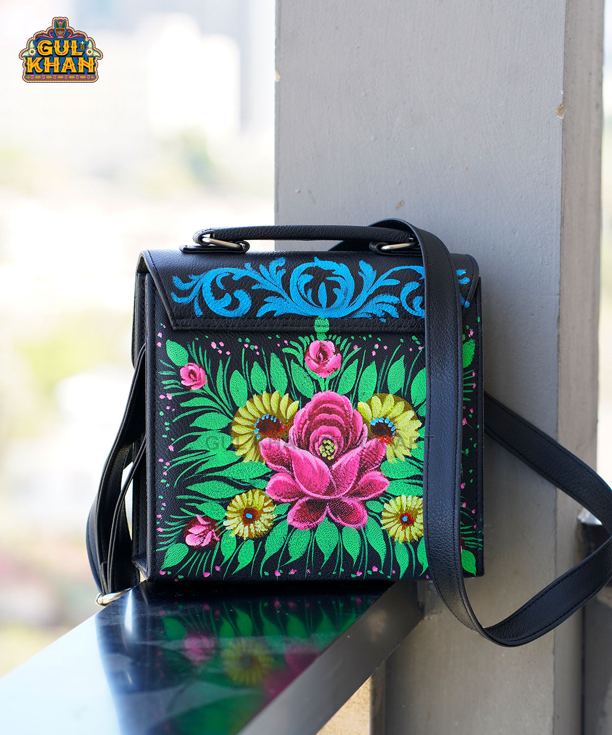 Handpainted Handbag 1014
