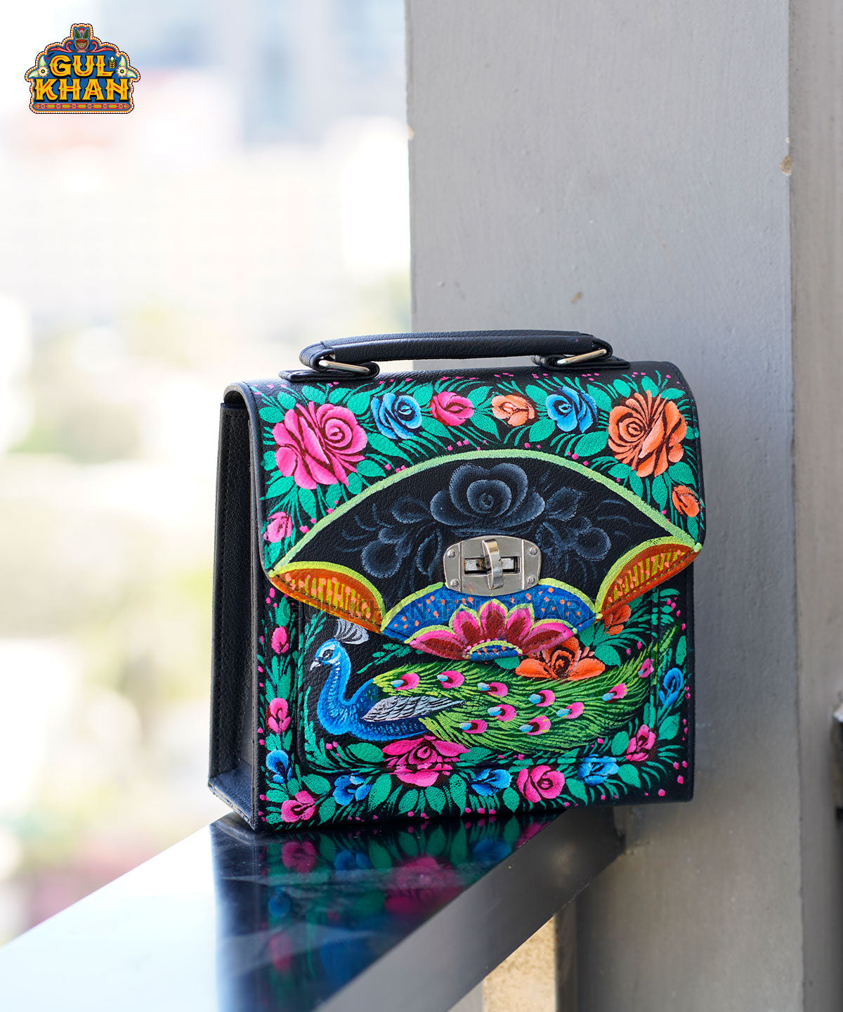 Handpainted Handbag 1014