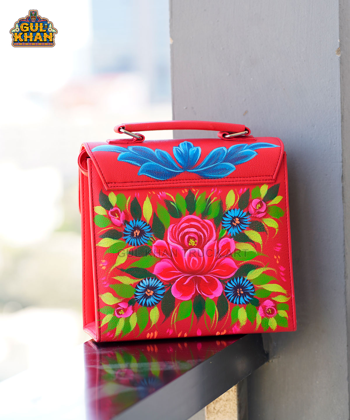 Handpainted Handbag 1015