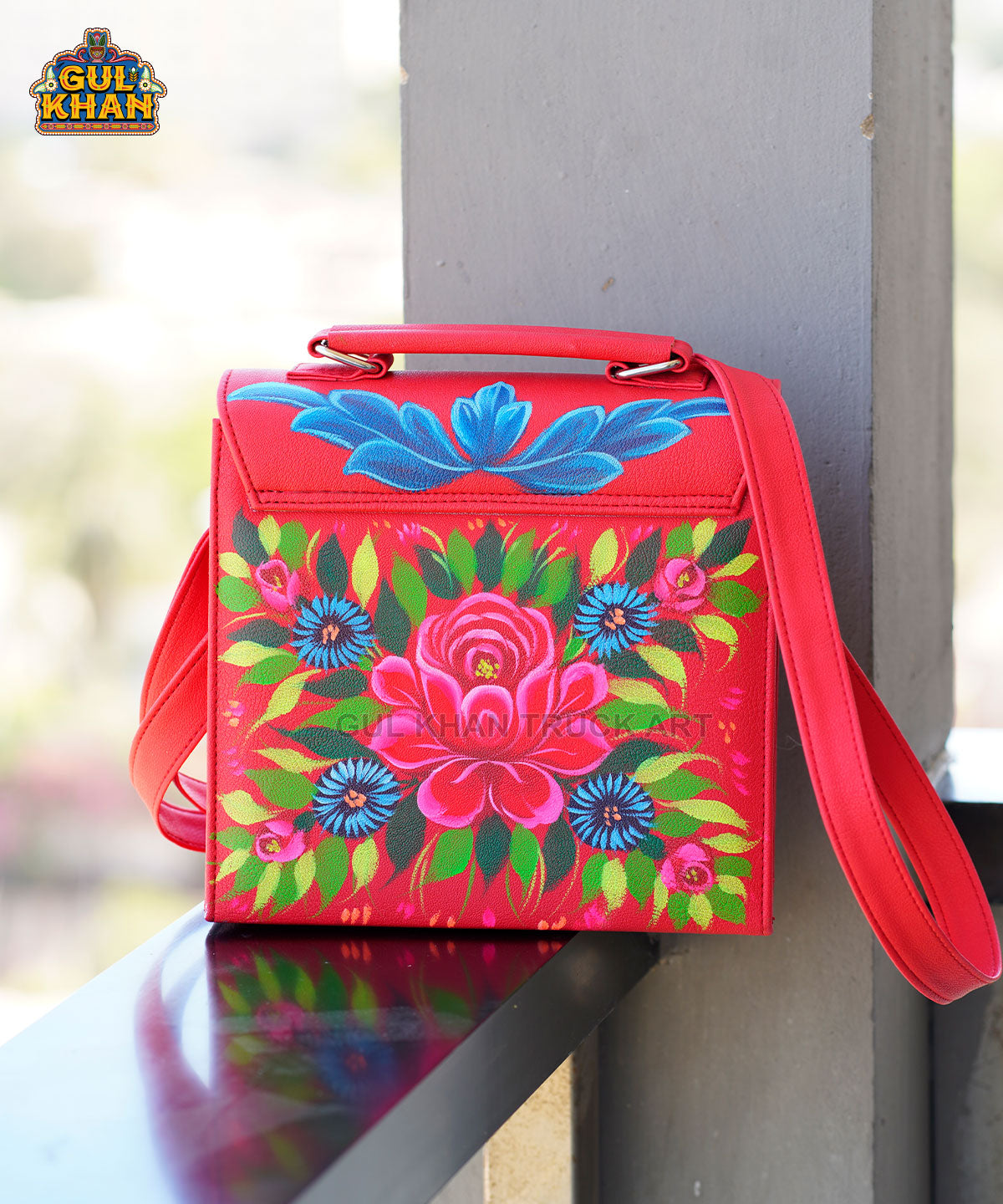 Handpainted Handbag 1015