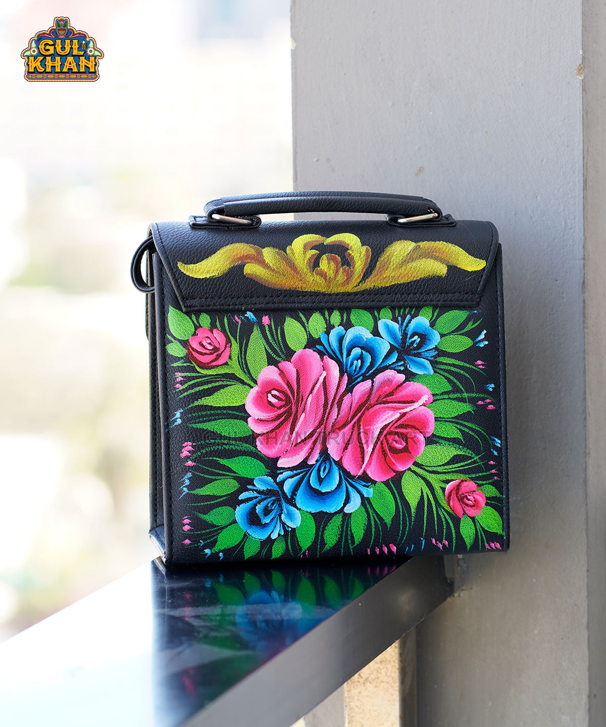 Handpainted Handbag 1016