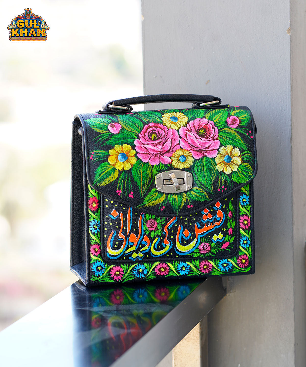 Handpainted Handbag 1016