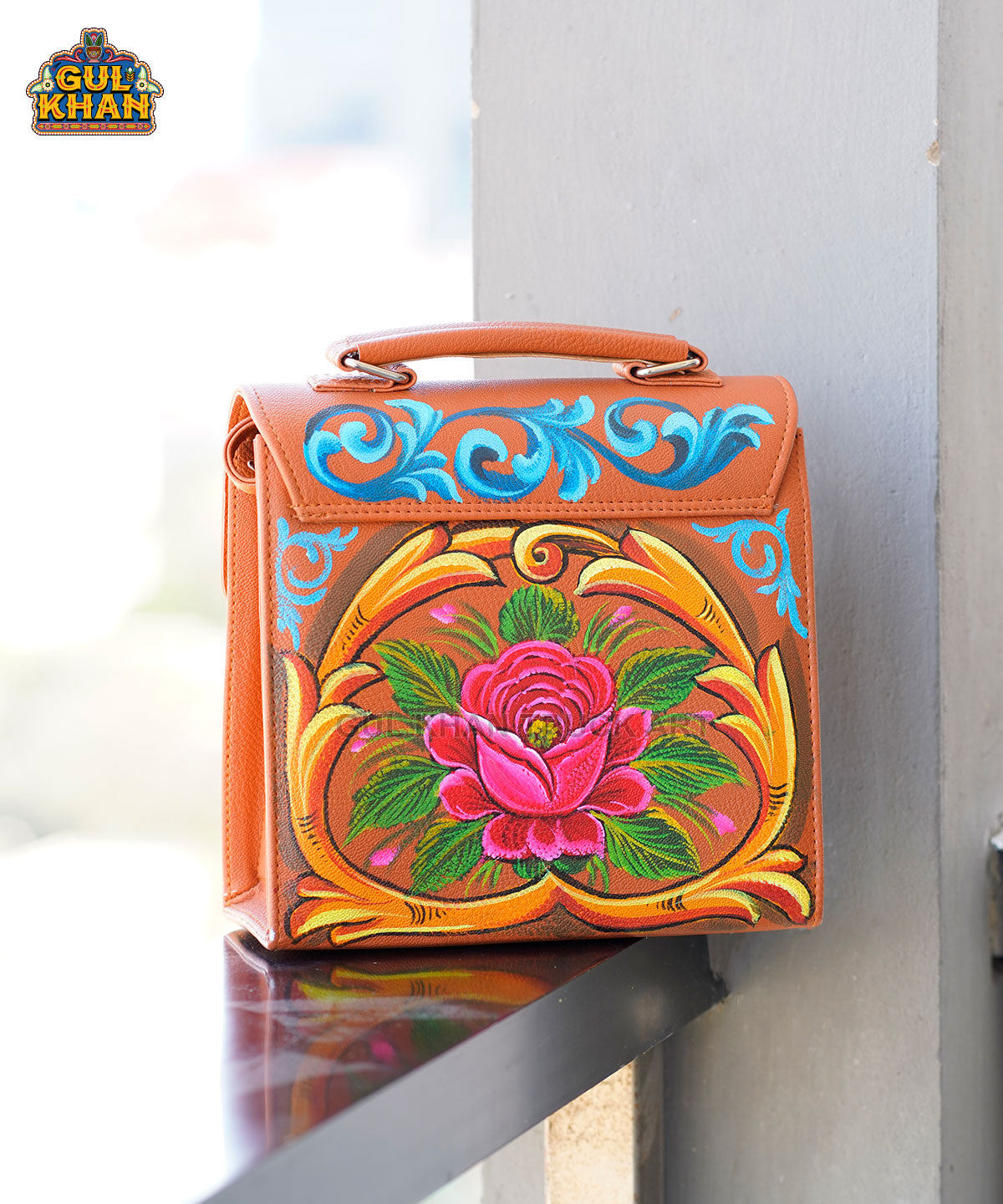 Handpainted Handbag 1017