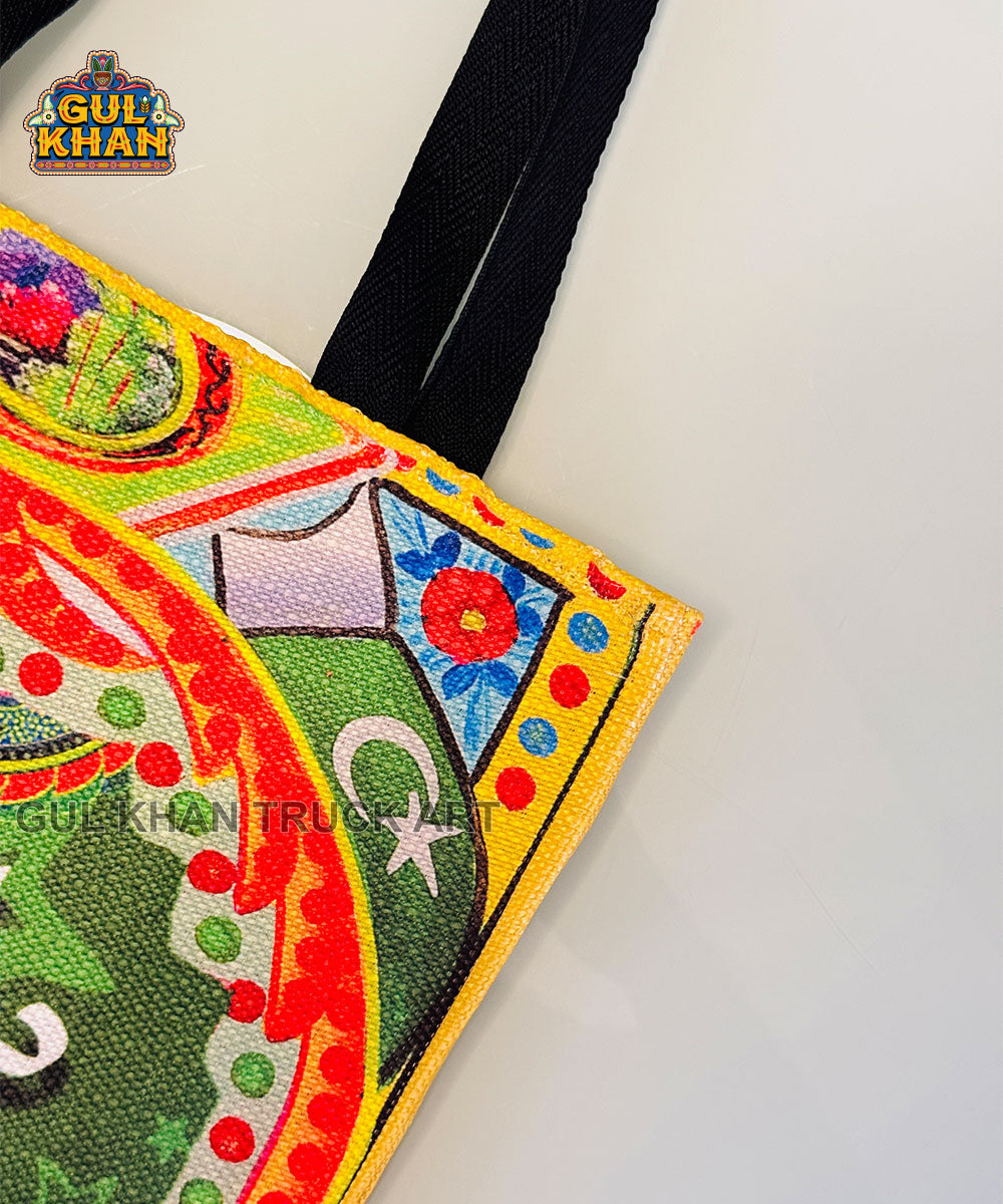 Dil Dil Pakistan Truck Art Tote Bag