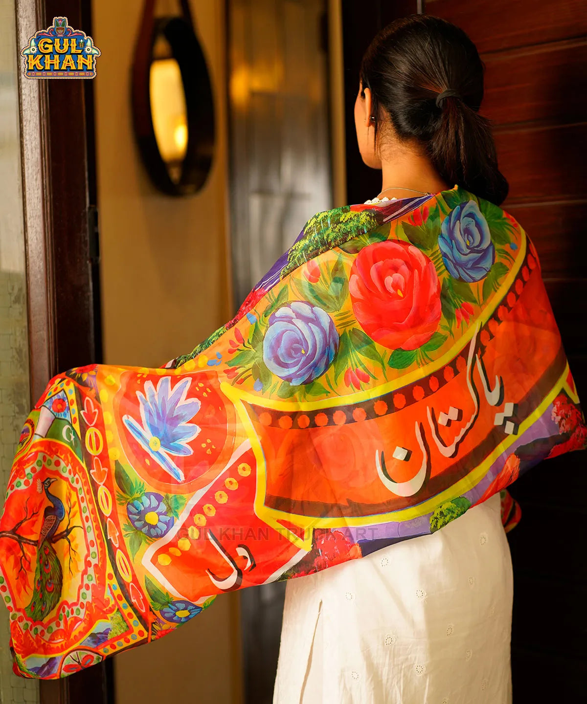 Dil Pakistan Dil Printed Truck Art Stole