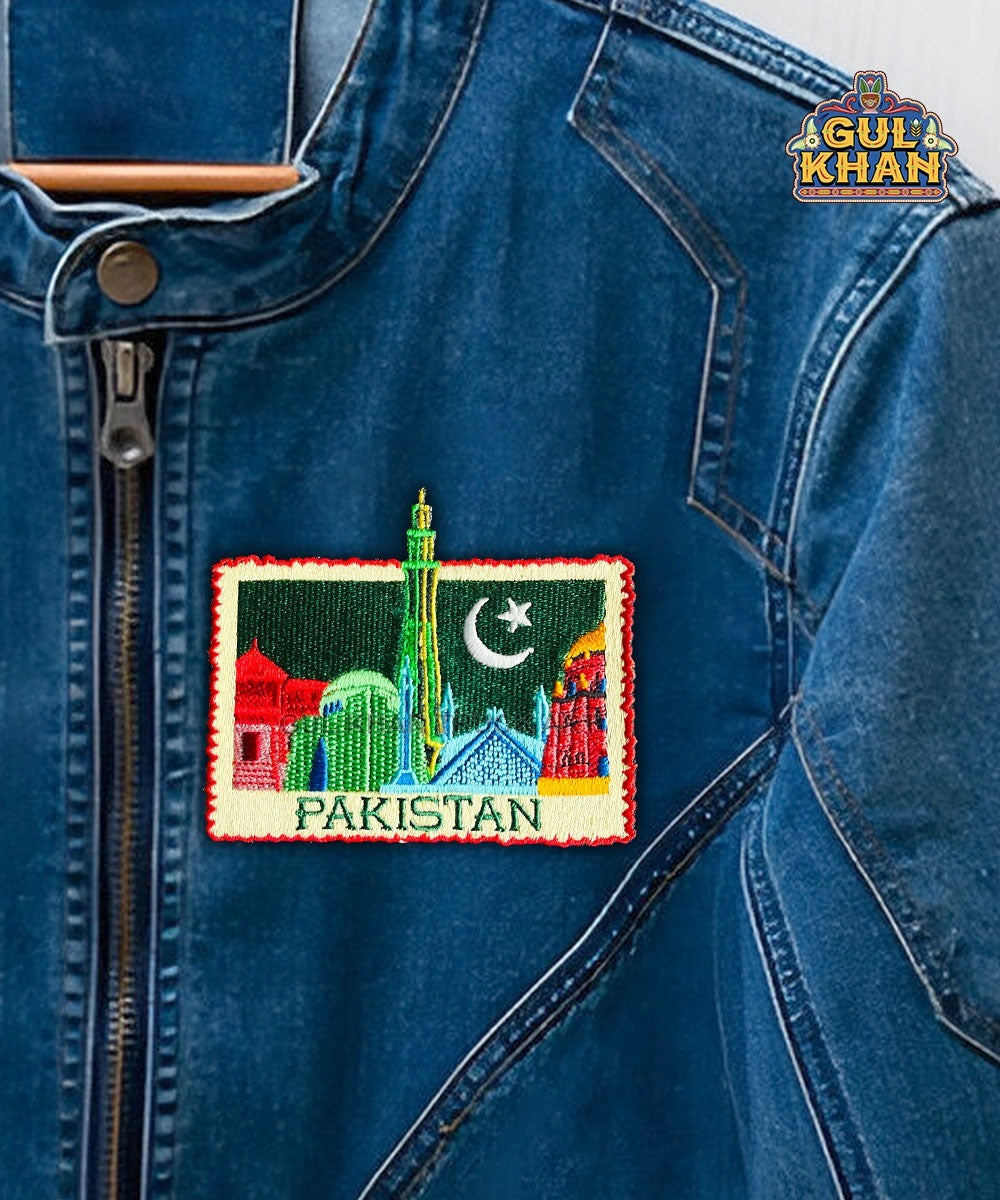 Pakistan Premium Embroidered Patch