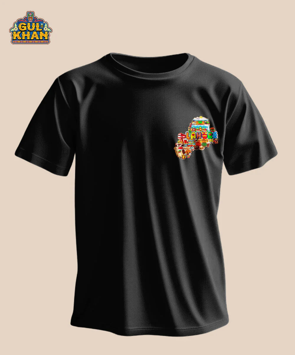 Lahore Premium Rubber PVC Patch T-Shirt