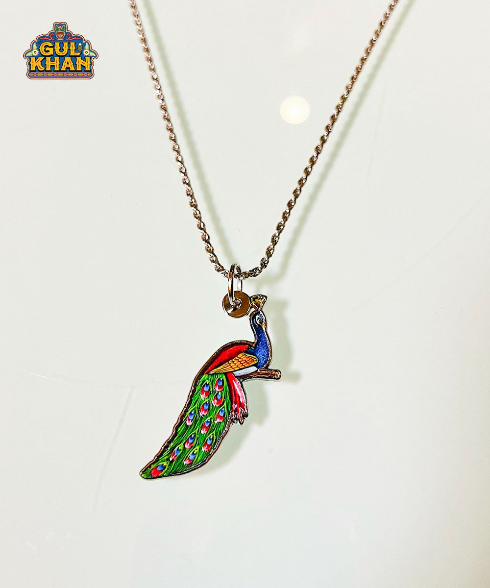 Peacock Metal Pendant