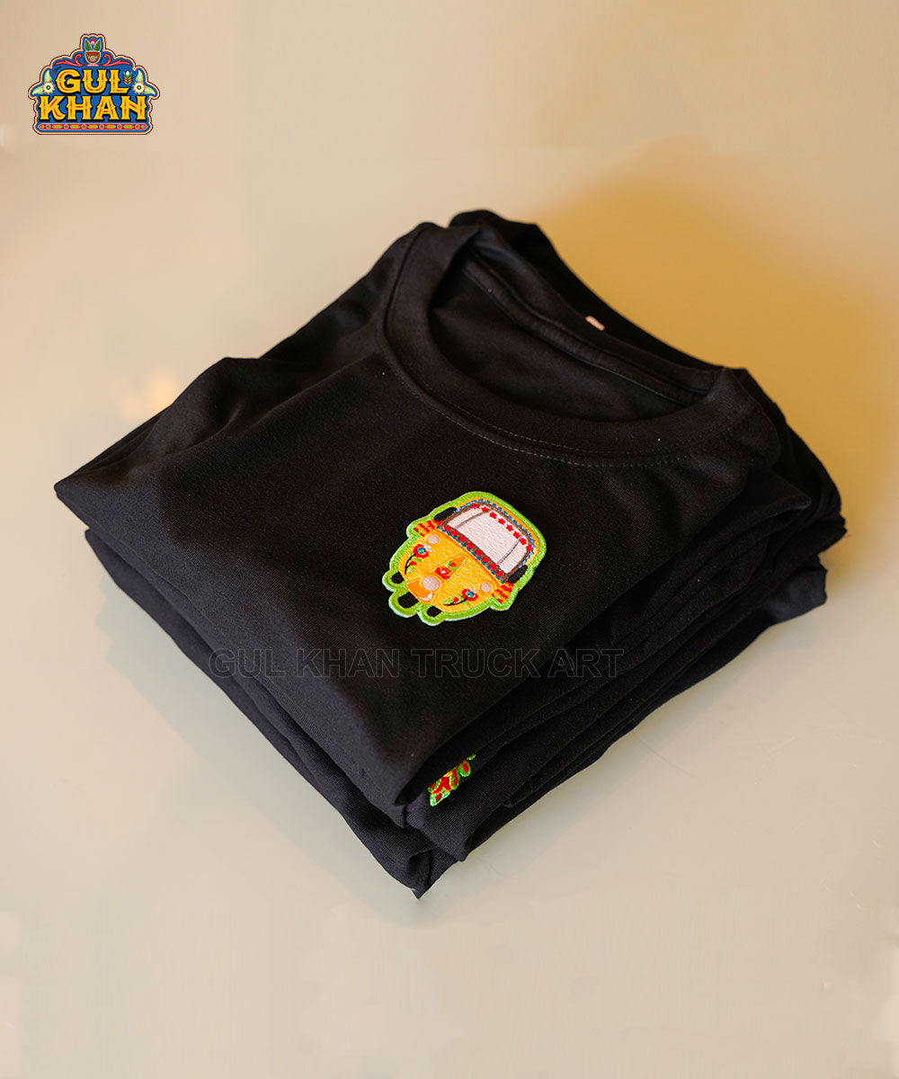 Rickshaw Premium Embroidered Patch T-Shirt