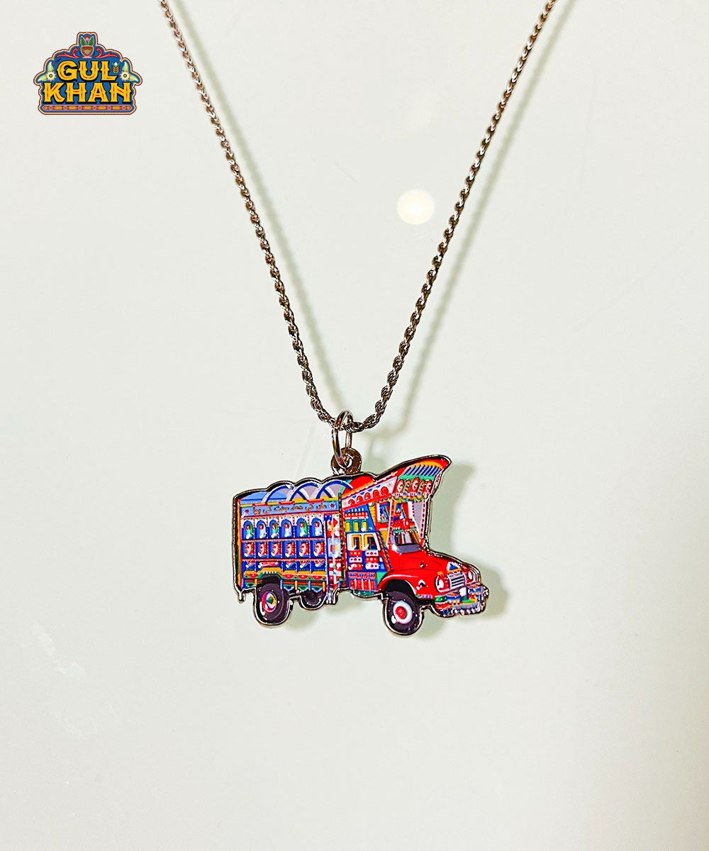 Truck Metal Pendant