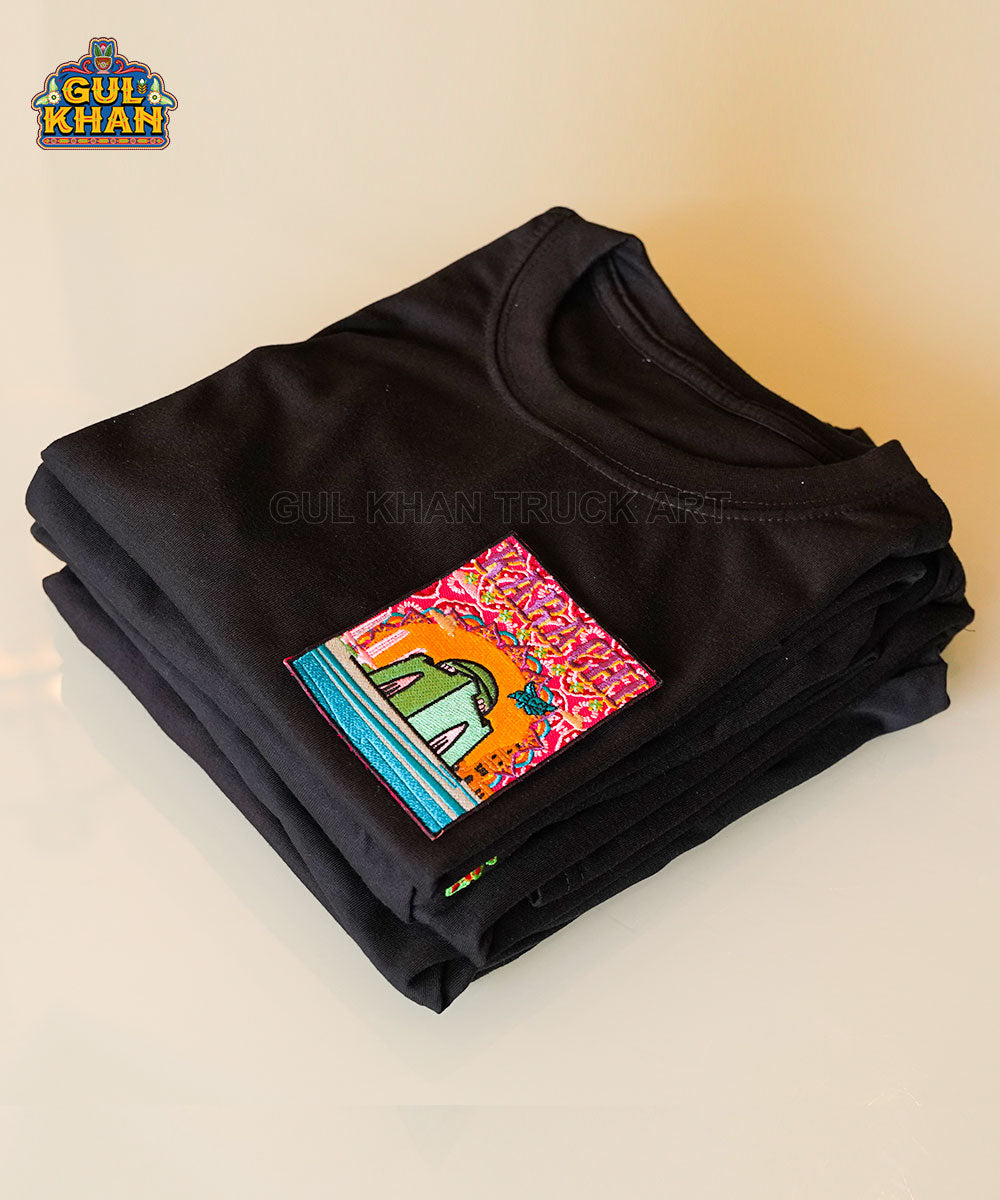 Karachi Premium Embroidered Patch T-Shirt